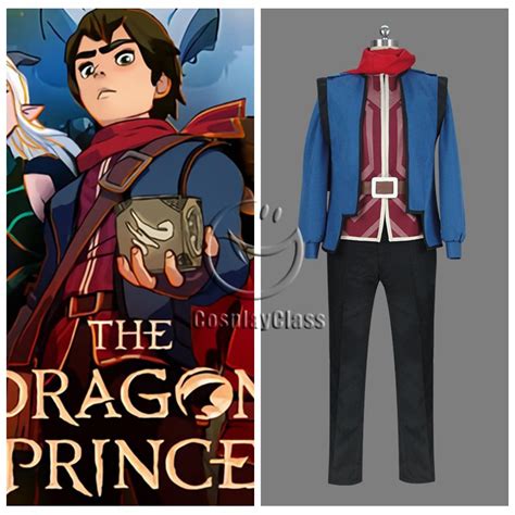 The Dragon Prince Prince Callum Cosplay Costume - CosplayClass