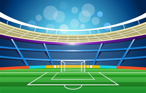 Football Stadium Background 3310016 Vector Art at Vecteezy