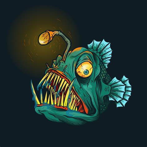 Angler Fish Svg - 54+ DXF Include