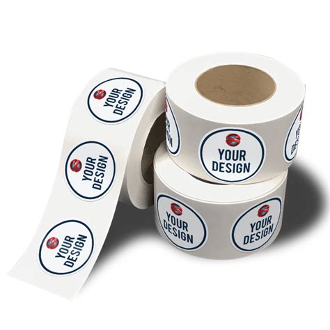 Custom Printed Roll Labels | Bulk Vinyl Sticker Rolls