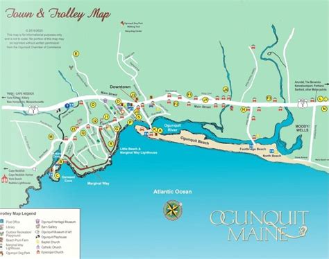 Guides and Maps | Maine map, Ogunquit maine, Ogunquit