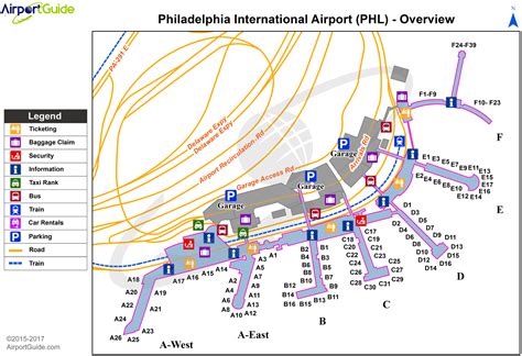 Philadelphia Airport Terminal Map | Images and Photos finder