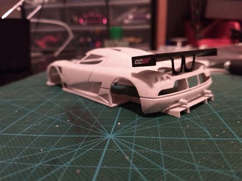 Here's my latest Koenigsegg model kit, a 3D printed CCGT in 1/32 scale ...