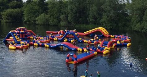 Aqua Park floating obstacle course opening times for 2017 - Get Surrey