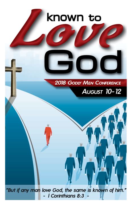 Calvary Baptist Church – 4th Annual Godly Men Conference – August 10-12 ...