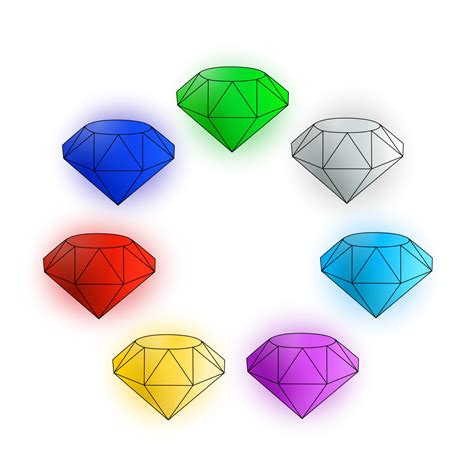 Chaos Emeralds Png - inspireque