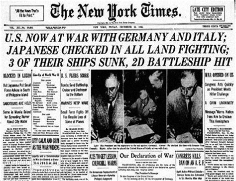 United States Declaration of War upon Germany (1941) | World War 2 Facts