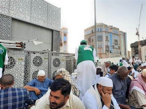 Mecca, Saudi Arabia, April 2023 - Pilgrims from different countries ...