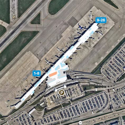 Buffalo Niagara Airport Map | BUF Terminal Guide