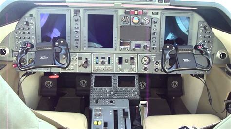 Beechcraft Premier 1A Cockpit and cabin at the 2011 Reno Air Races ...