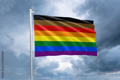 LGBTQIA+ Pansexual pride flag. Pansexuality flag symbol in the lgbt ...