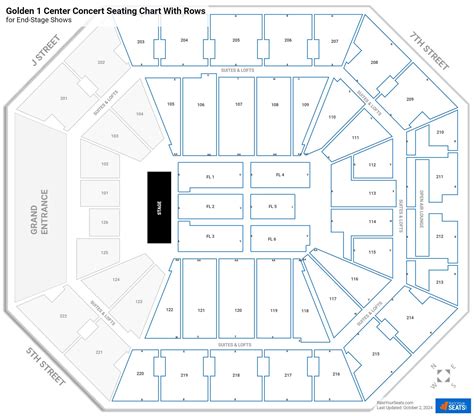 Golden 1 Center Seating Charts - RateYourSeats.com