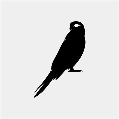 falcon vector silhouette 11542552 Vector Art at Vecteezy