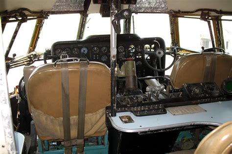 Boeing 377 Stratocruiser Cockpit