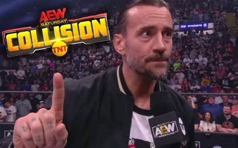 CM Punk Match Announced For Main Event Of Collision Debut Episode