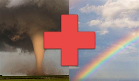 BLOG: Rainbow tornado strikes Texas. No, really!