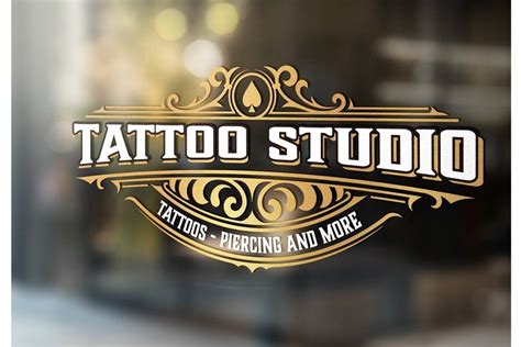 royal tattoo shop logo