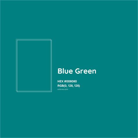 About Blue Green - Color meaning, codes, similar colors and paints ...