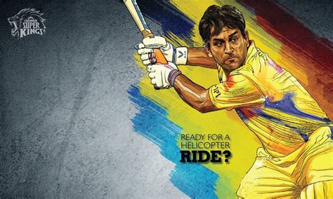 Ms Dhoni Helicopter Shot Wallpapers In Csk