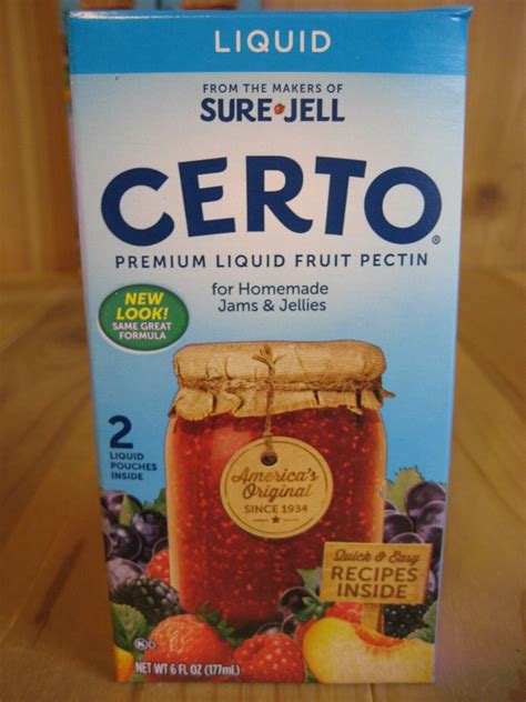 Sure Jell Certo Premium Liquid Fruit Pectin LOT OF 3 BOXES EXP APRIL ...