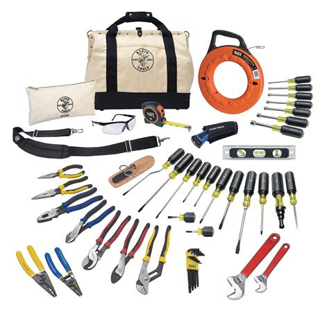 KLEIN TOOLS 41-PC Electricians Tool Kit - 2VZC1|80141 - Grainger