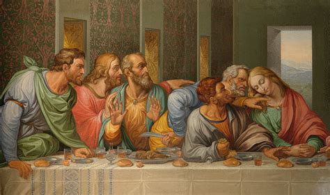 File:Detail of the Da Vinci's The Last Supper by Giacomo Raffaelli ...