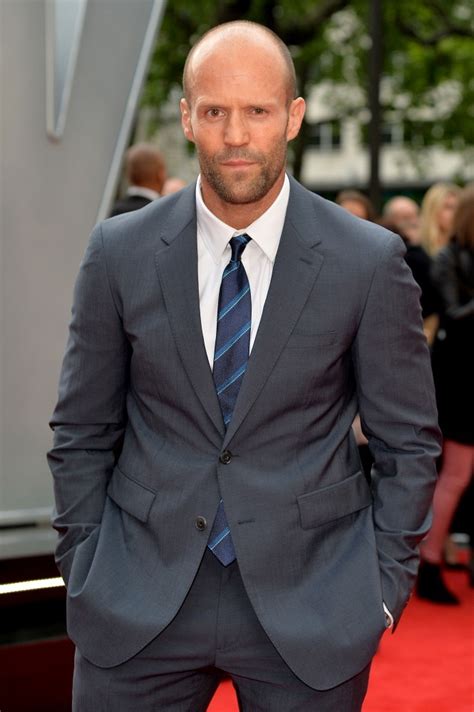 Jason Statham in Burberry suit at ‘SPY’ London Premiere - Fashionsizzle