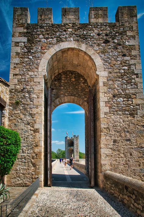 Image of Medieval bridge, Besalú by Gert Lucas | 1042675