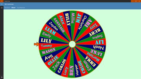 Random name picker wheel - railpikol