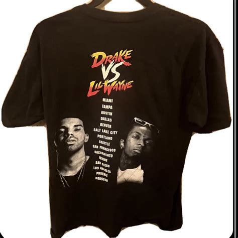 Drake vs Lil Wayne Concert Merch 2014. #drake... - Depop