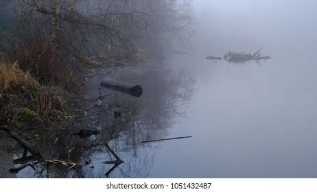 Lost Lagoon Vancouver British Columbia Fog Stock Photo 1051432487 ...