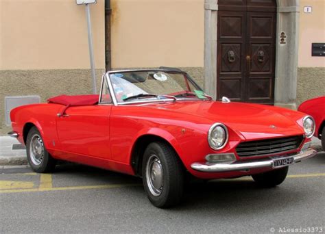 fiat, 124, Sport, Spider, 1600, Classic, Cars, Convertible, Italia ...