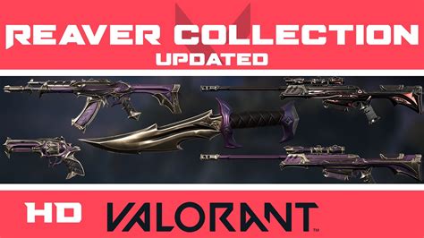 VALORANT Reaver Skins Collection | All Chroma Levels + Finishers | HD ...