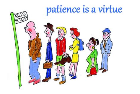 Proverb - Patience is a virtue - Funky English