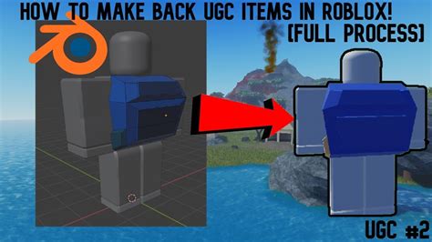 How to Make Roblox UGC Back Accessories! (FULL PROCESS!) | Roblox UGC ...