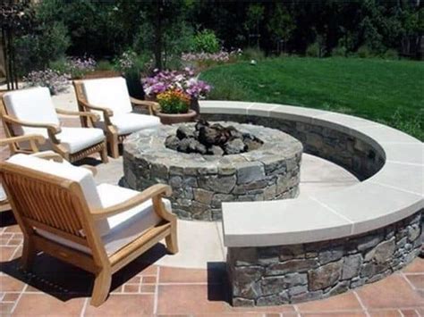 Top 60 Best Outdoor Fire Pit Seating Ideas - Backyard Designs