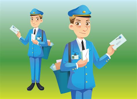 Postman Vector Vector Art & Graphics | freevector.com