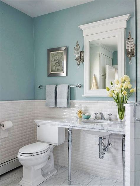 27+ Stylish Bathroom Spring Color Ideas | Blue bathroom decor, Bathroom ...