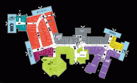 Center Map For Tampa Premium Outlets® - A Shopping Center In Lutz ...