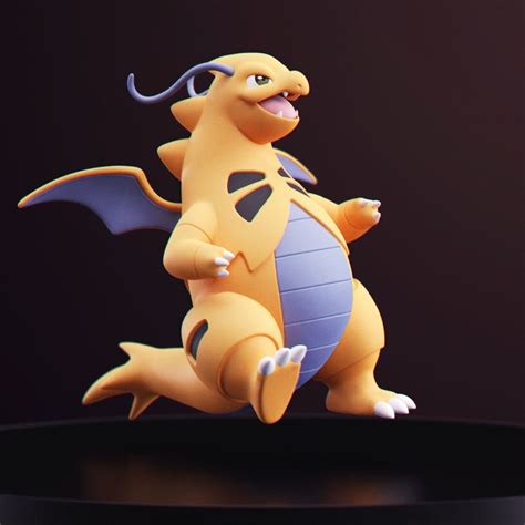 Dragonitar, Dragonite and Tyranitar Fusion Shiny, Custom Colors and ...