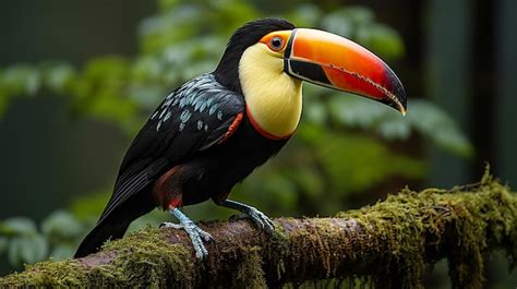 Premium AI Image | Toco Toucan An image of a Toco Toucan with its ...