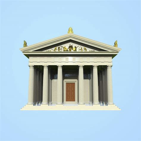 Roman Doric Temple | 3D models download | Creality Cloud