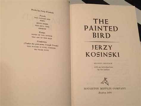 The Painted Bird by Jerzy Kosinski (1976) hardcover book