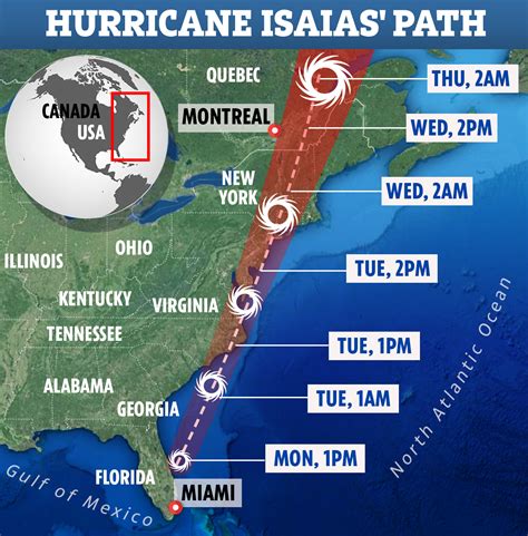 Where is Hurricane Isaias now? Latest updates on the tracker and path ...