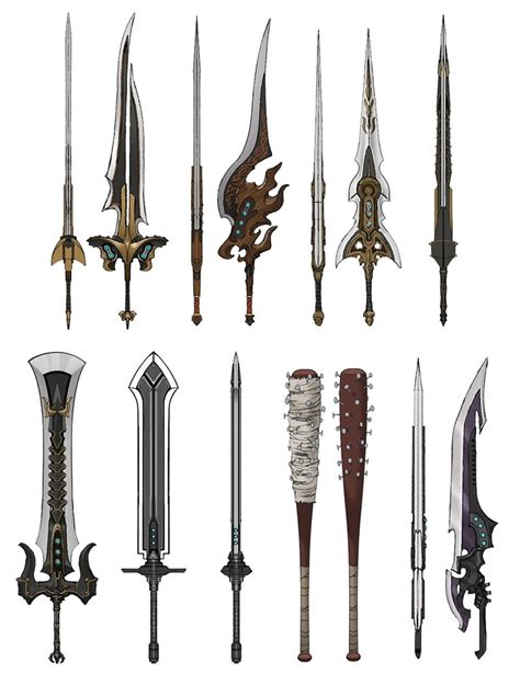 Cloud's Weapons Concept Art from Final Fantasy VII Remake #art #artwork ...