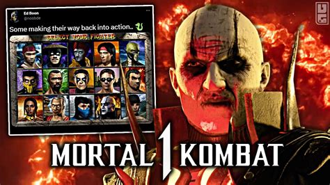 MORTAL KOMBAT 1 - HUGE Gameplay Trailer Details REVEALED & MK4 ...