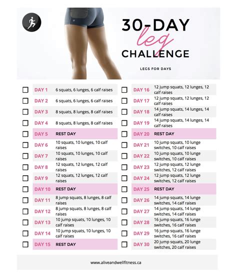 November 30 Day Fitness Challenges — MyFitnessPal.com