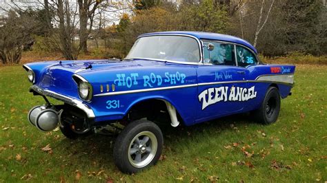 1957 Chevy Bel Air: A 1960s Style Tri-Five Gasser with 358 ci small ...