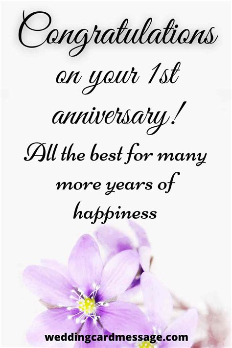 1st Anniversary Wishes, Messages And Quotes WishesMsg, 40% OFF