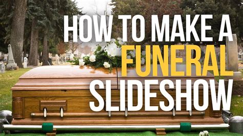 HOW TO MAKE A FUNERAL SLIDESHOW - Easy, Fast, and Free Tribute Memorial ...